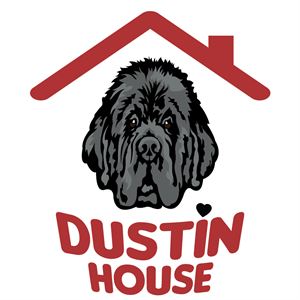 Realizzazione logo Dustin House e cura di tutto il branding