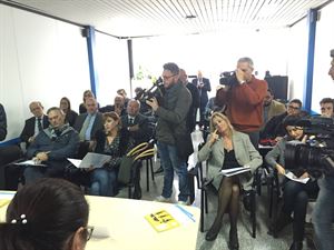 ATTIVITA' UFFICIO STAMPA PER  CONFCOMMERCIO EBITER. CONFERENZA STAMPA PROGETTO  E-LEARNING