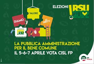 Campagna di Comunicazione CISLFP Puglia RSU 2022